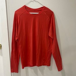 Lululemon Long Sleeve Running Shirt Size Medium